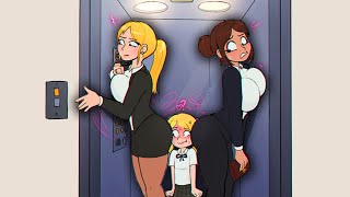 Stuck in Elevator - Shadman Comic Dub