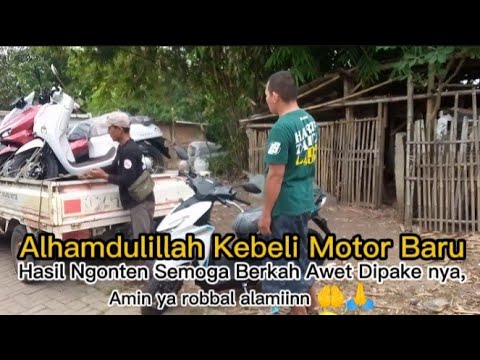 ALHAMDULILLAH MOTOR BARU SUDAH SAMPAI SEMOGA BERKAH DAN AWET ALHAMDULILLAH MOTOR BARU SUDAH SAMPAI SEMOGA BERKAH DAN AWET