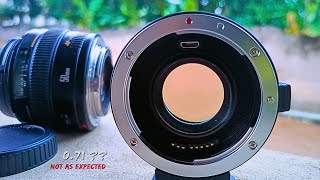 Commlite Speedbooster Ef - Mft Heres The Problem