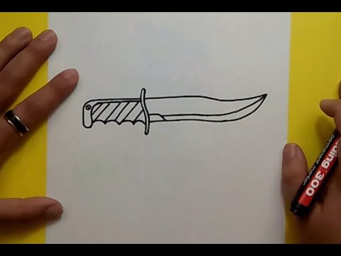 Как рисуют ножах видео Как рисуют ножах видео