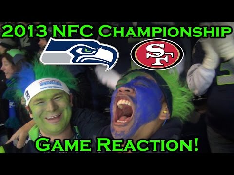 Reacting To 2013 Nfc Championship Seahawks Vs 49ers Reacting To 2013 Nfc Championship Seahawks Vs 49ers