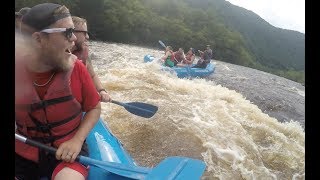 Intense White Water Rafting!