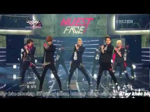 Vietsub Face - Nuest (MusicBank)