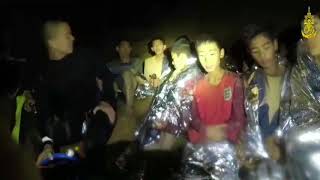 Thai navy releases videos of trapped soccer boys Thai navy releases videos of trapped soccer boys