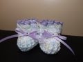 Crochet zapaticos o boticas para Bebe'