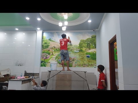 TRANH 3D NHÀ BẾP THI CÔNG TẠI CẦN THƠ 0937533304 LAM HOÀNG