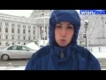 Several Inches Of Snow Fall In Madison