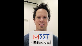 Meet a Mathematician - Dr. Chad Topaz