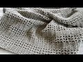 Watch (crochet) How To - Crochet an Afghan/Baby Blanket/Throw - Yarn Scrap Friday Video