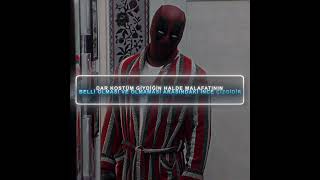 İnce Bir Çizgi Tobey Maguire X Deadpool Collab Edit Cala Boca Slowed