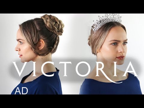 Braided Updos from TV's Victoria - Hair Tutorial | Kayley Melissa