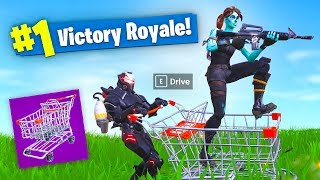 *NEW* SHOPPING CART Fortnite 34 KILL Gameplay *NEW* SHOPPING CART Fortnite 34 KILL Gameplay