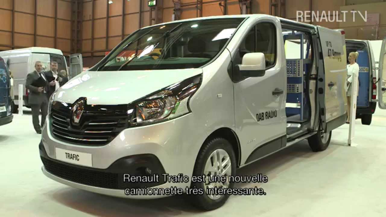 New Renault Trafic at the Birmingham CV show - YouTube