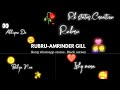 Rubru-Amrinder gill song whatsapp status black screen|bheja ni aakhyian de rubru song status/