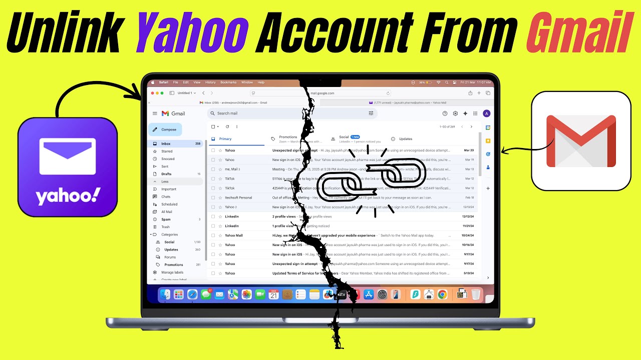 How to Remove or unlink Yahoo Account From Gmail in 2025 How to Remove or unlink Yahoo Account From Gmail in 2025