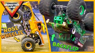 Monster Truck Driver Shows How To Pull Off Stunts Backflips, Wheelies, Donuts & More
