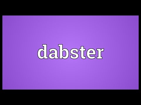 Header of dabster
