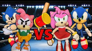 Sonic Plush - Clic Amy Vs Amy