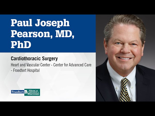 Watch Dr. Paul Pearson, cardiothoracic surgeon on YouTube.