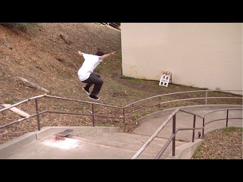 Chase Webb  Feeble Berkeley Curved Rail | Rough Cut X-Games Real Street 2019