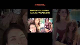 Anneli̇ Kizli Nefi̇se Karatayin Kizi Maya İle Paylaşimlari Gündemde