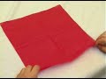 napkin folding heart