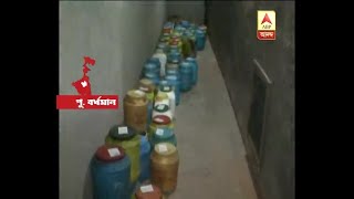 After rotten meat rotten Chana recovered from a cold storage at Katwa's Mangolkot