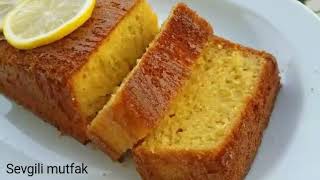 Fantalı Limonlu Kek. Kek
