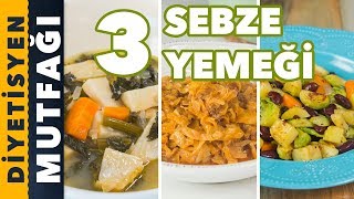 KIŞIN YAPABİLECEĞİNİZ 3 SEBZE YEMEĞİ