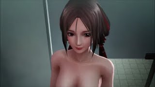 School Girl/Zombie Hunter Risa / Sayuri Shower Scenes Part 16 (Chapter (4-1 4-2)