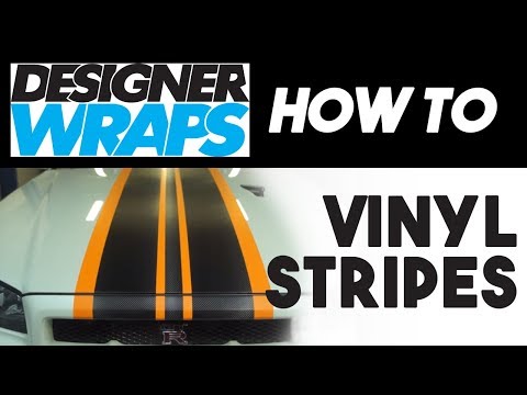 Applying 3M Designer Wrap - Stripes and Accents