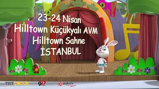 Akıllı Tavşan Momo Müzikali 23-24-Nisan Hilltown Küçükyalı Avm Hiltown Sahnede Çocuklarla Buluşuyor