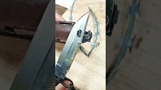 M9 Bayonet Vs Nato Wire Ultimate Test