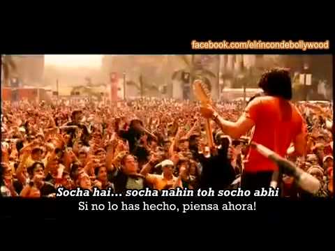 Socha Hai - Rock On!! (2008) subtitulado al español con karaoke...