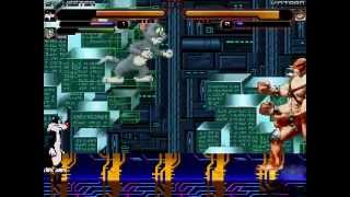 Sm100S Random Mugen Fight- Sylvester&Tom Vs Kintaro