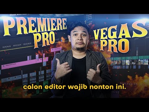 5 Perbedaan Aplikasi Editing Video Adobe Premiere Dan Sony Vegas Pro I EDITOR PEMULA WAJIB NONTON