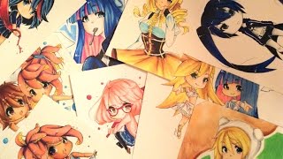 My Anime/Manga Drawings 2015-2016 (HUGE DRAWING UPDATE!)