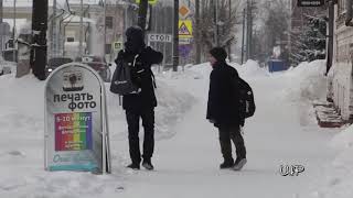 Видео г. Енисейск, ул. Ленина (19 января 2019 г.) от Руслан Шакуров, улица Ленина, Енисейск, Россия