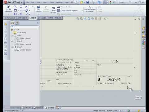 edit ironcad 2009 drawing template