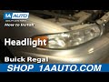 1AAuto.com Install Change Headlight Buick Regal Century 1997-05