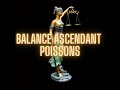 Balance ascendant Poissons