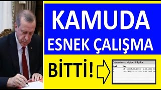 1 Mart 2021 Kamuda Esnek Çalişma Bi̇tti̇. İşte Hurbaşkani Genelgesi̇