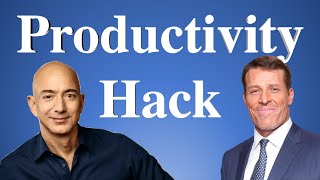 Productivity Hack Nr. 1 - Parkinson's Law