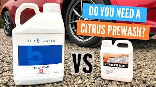 Snow Foam vs Citrus Prewash | Do You Need Both?
