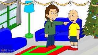 Caillou Gets Grounded On Christmas Pt. 12