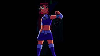 Giantess Starfire Beats Little Bumblebee Edit