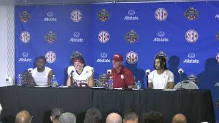 Ou Football Postgame Press Conference Brent Venables, John Mateer & Players Texas 23, Ou 6
