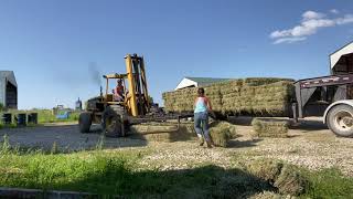 #short of how baling season has been so far #wieczorekfarms #hayseason