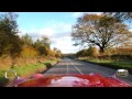 Triumph TR3A out for a drive on Exmoor...
