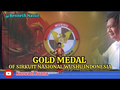 GOLD MEDAL SIRKUIT NASIONAL WUSHU INDONESIA STAGE 2/JURUS TOYA@BENNETH NATSIR #wushu#wushuindonesia